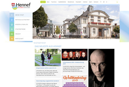Internetportal der Stadt Hennef