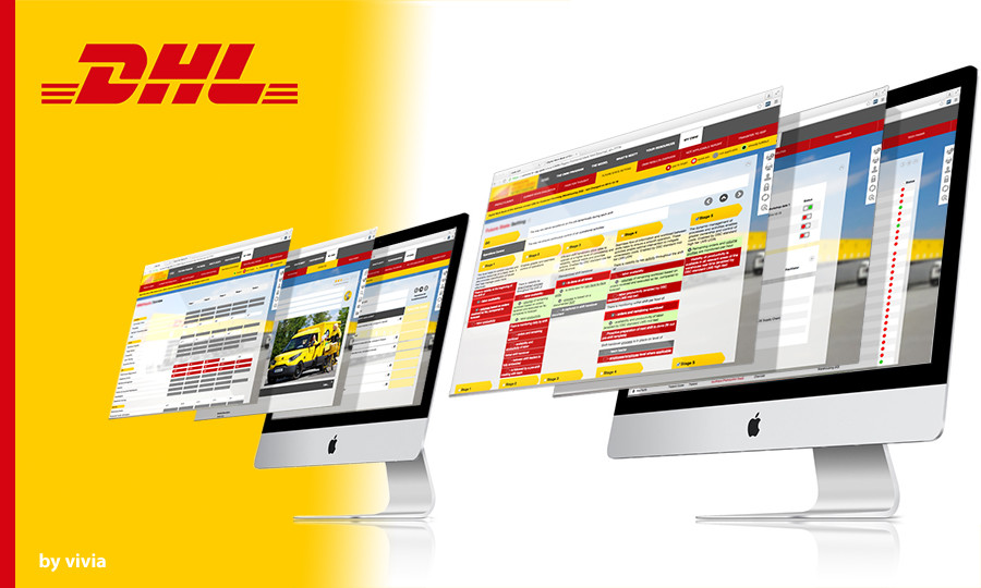 vivia: Konzept und Design für DHL Portal