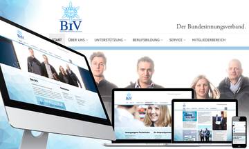 vivia gestaltet und programmiert den neuen, responsiven und datenschutzkonformen Internetauftritt des BIV