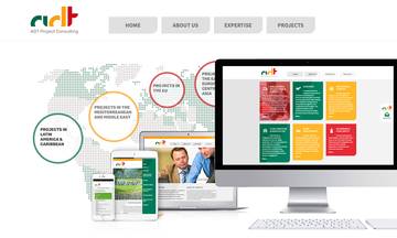 vivia: Realisierung eines neuen responsiven Internetauftritts für die ADT Project Consulting GmbH