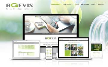 Neue responsive Internetpräsenz für die AGEVIS GmbH von vivia